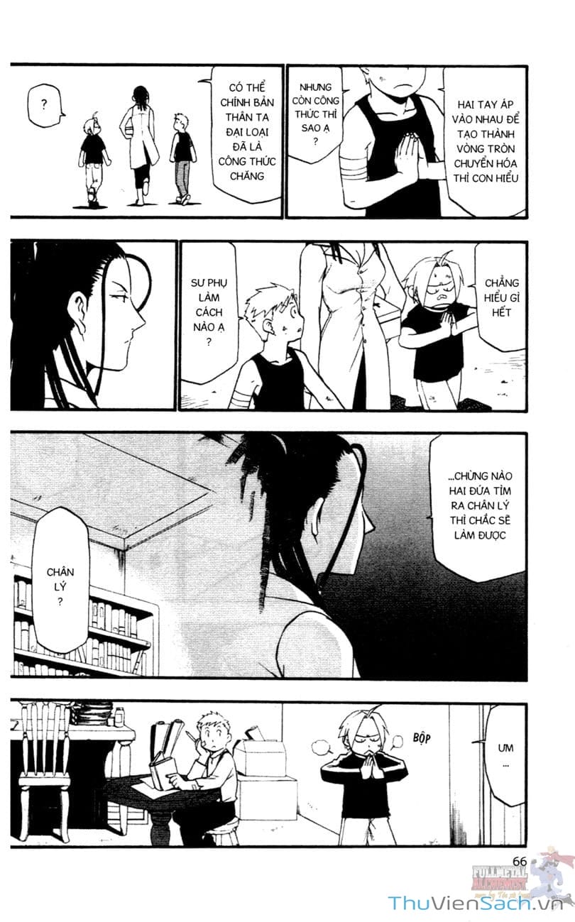Truyện Tranh Giả Kim Thuật Sư trang 4