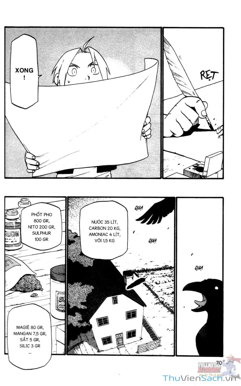 Truyện Tranh Giả Kim Thuật Sư trang 4