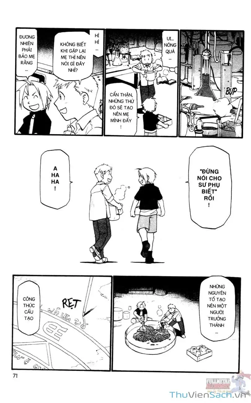 Truyện Tranh Giả Kim Thuật Sư trang 4