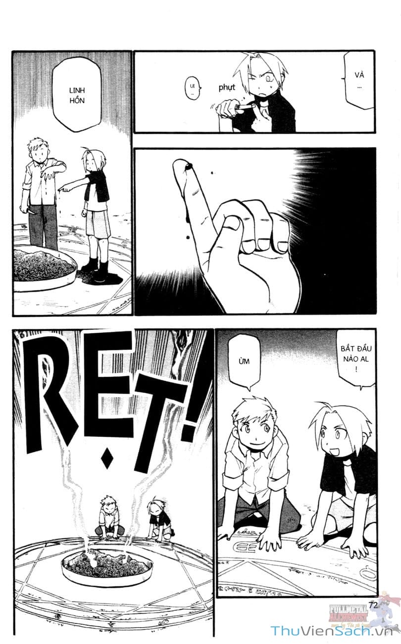 Truyện Tranh Giả Kim Thuật Sư trang 4