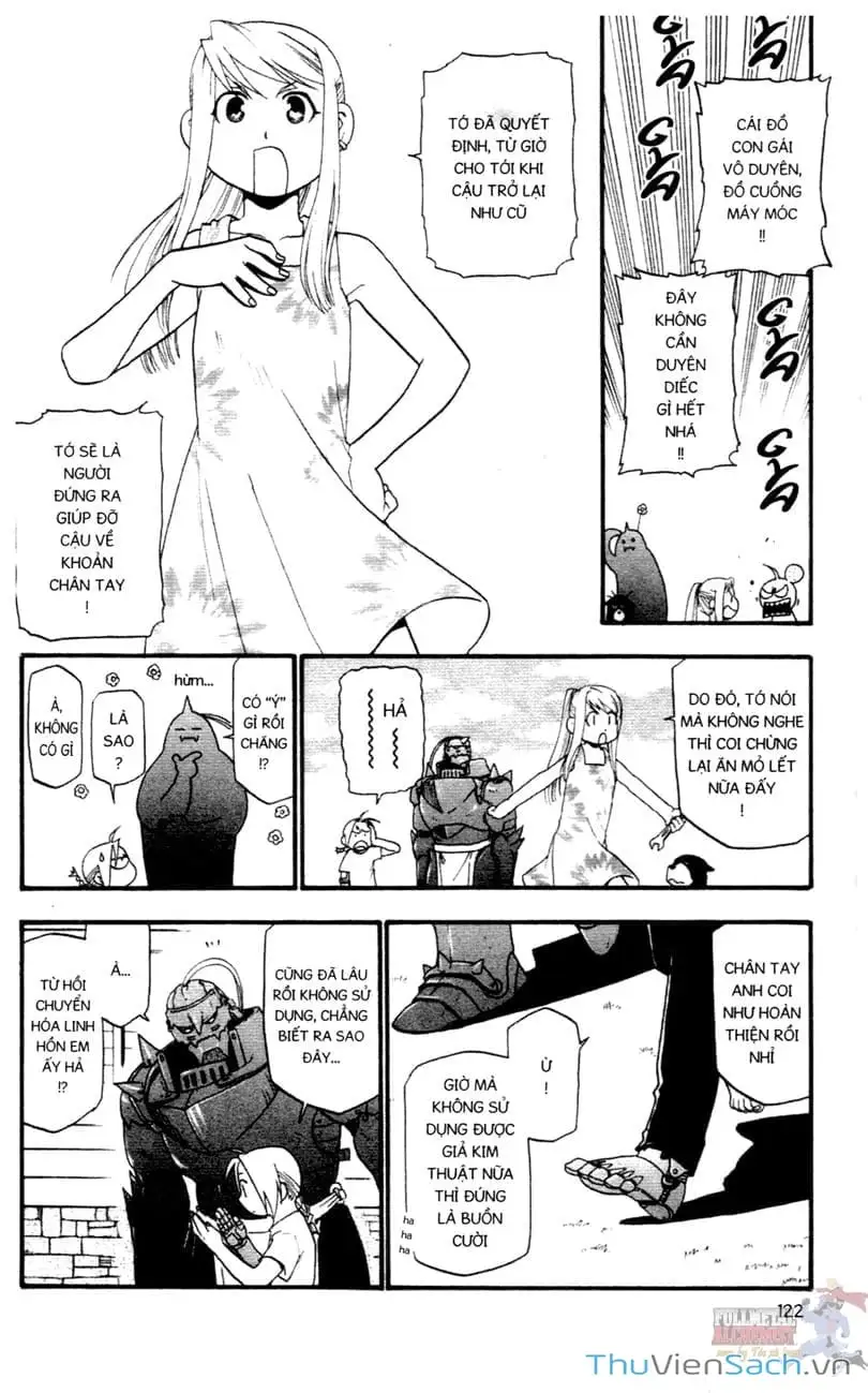 Truyện Tranh Giả Kim Thuật Sư trang 4