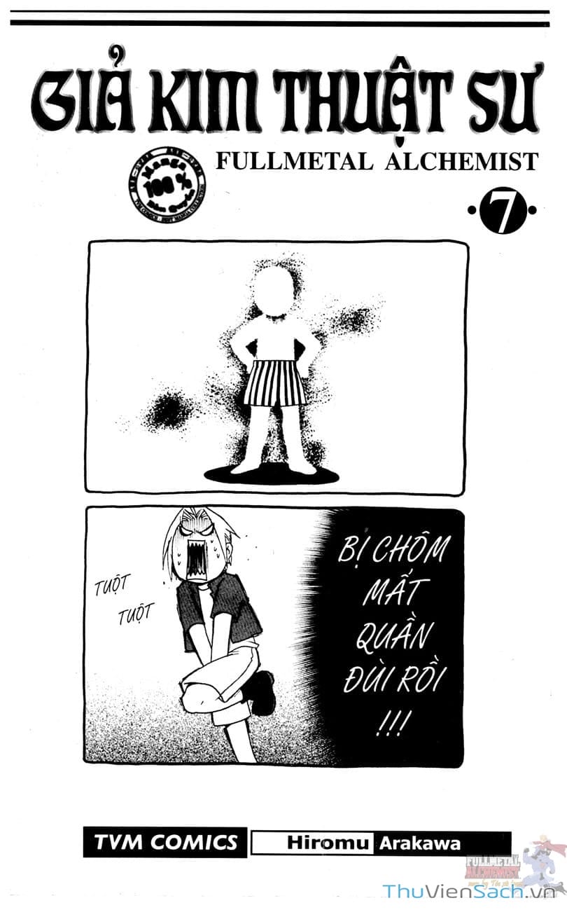 Truyện Tranh Giả Kim Thuật Sư trang 4