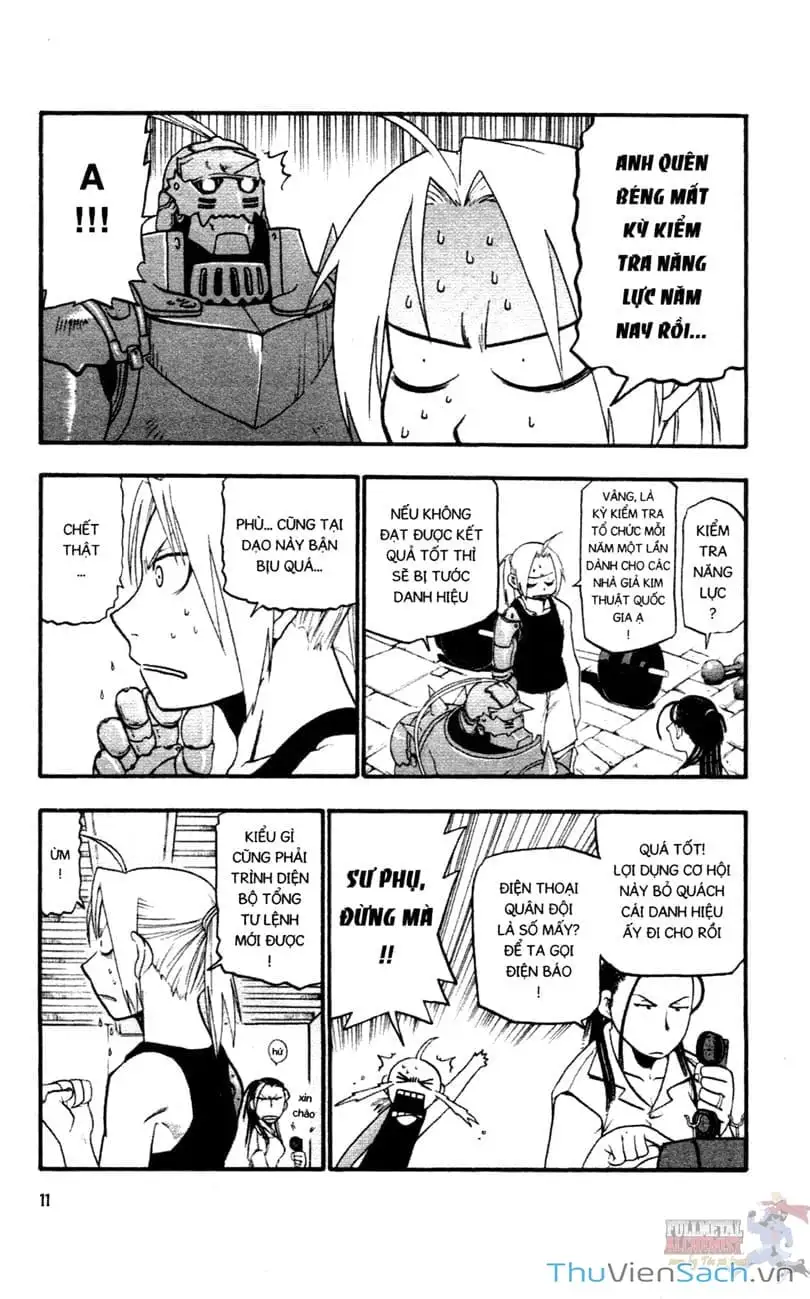 Truyện Tranh Giả Kim Thuật Sư trang 4