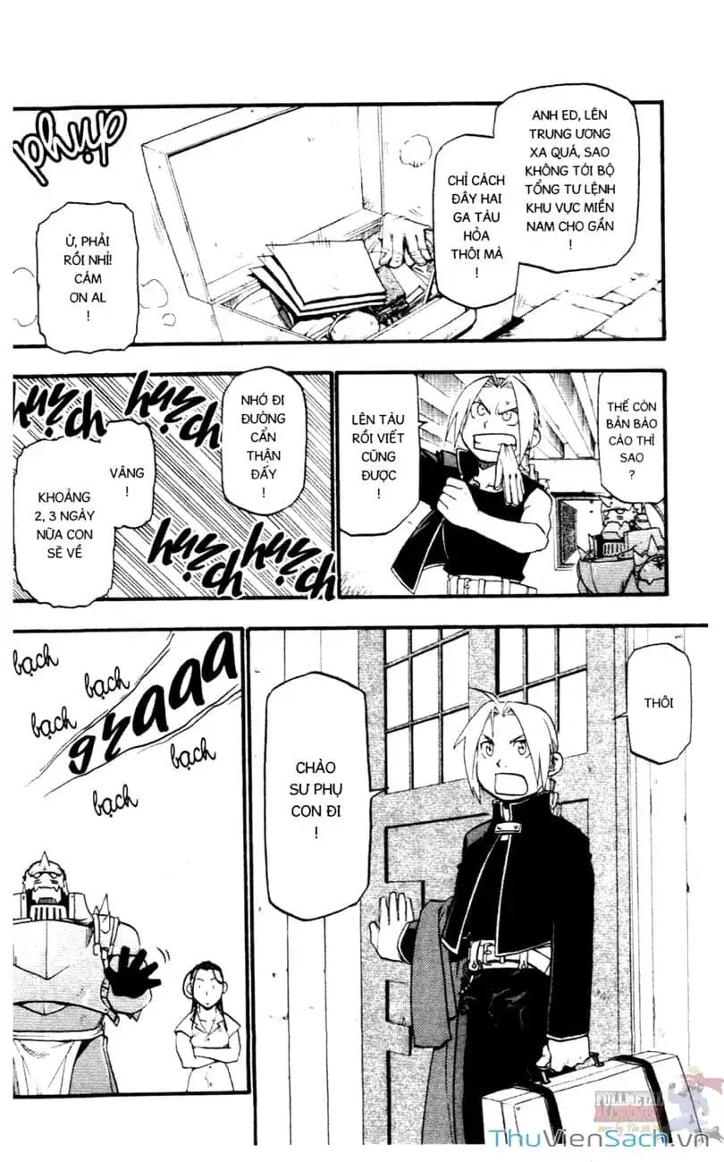 Truyện Tranh Giả Kim Thuật Sư trang 4