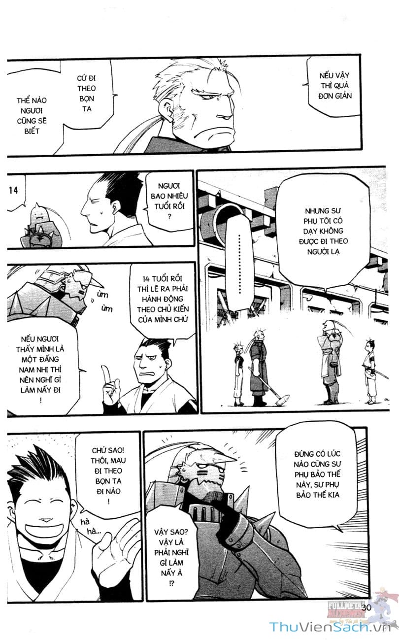 Truyện Tranh Giả Kim Thuật Sư trang 4