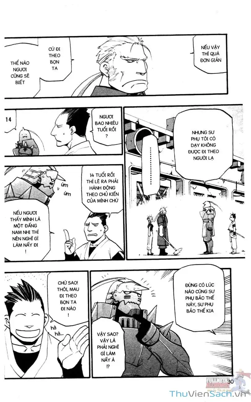 Truyện Tranh Giả Kim Thuật Sư trang 4