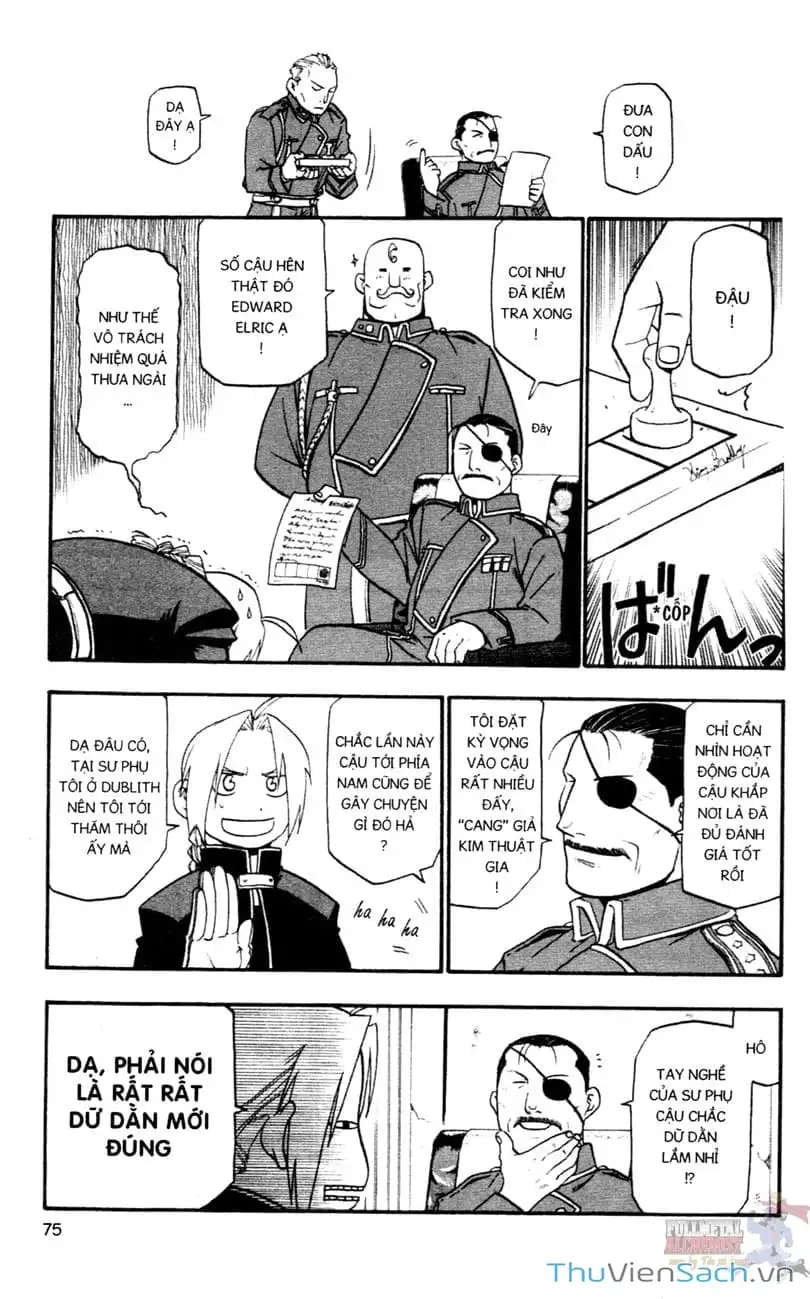 Truyện Tranh Giả Kim Thuật Sư trang 4