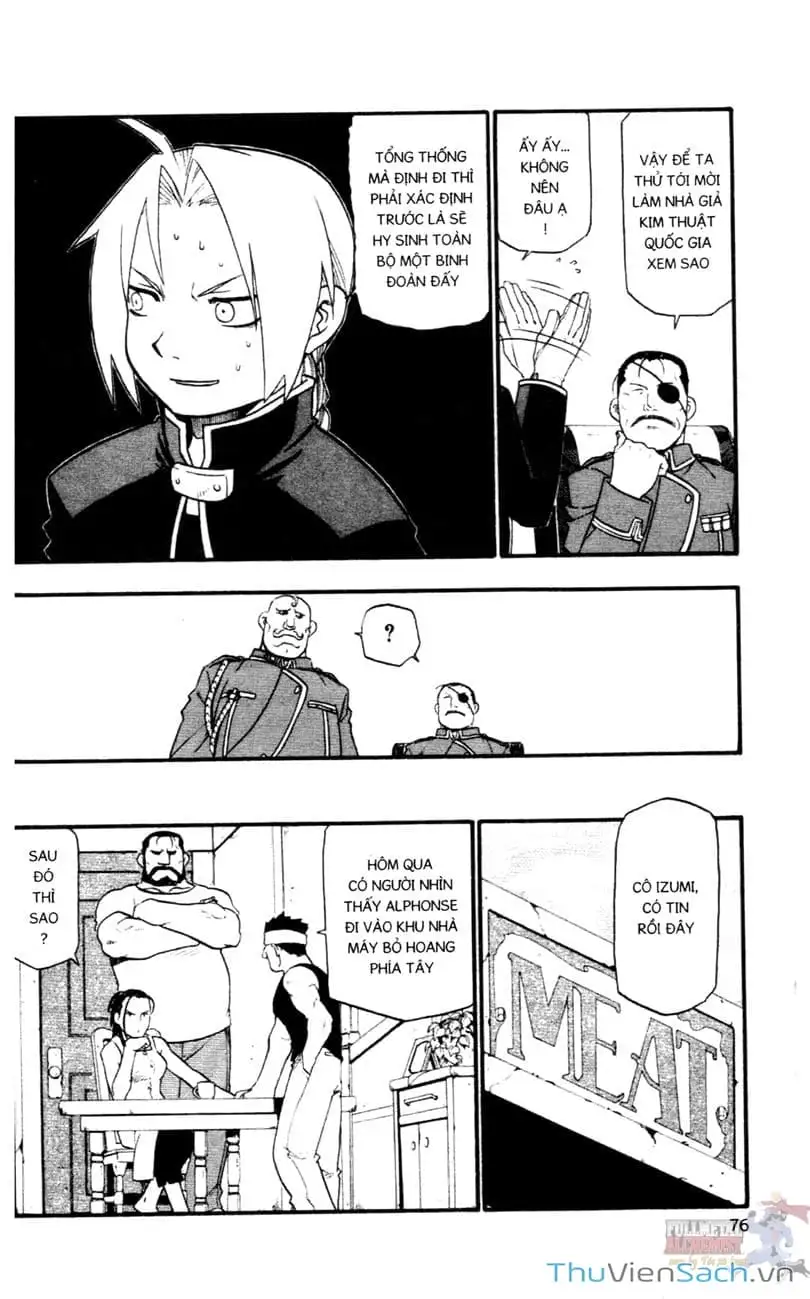 Truyện Tranh Giả Kim Thuật Sư trang 4