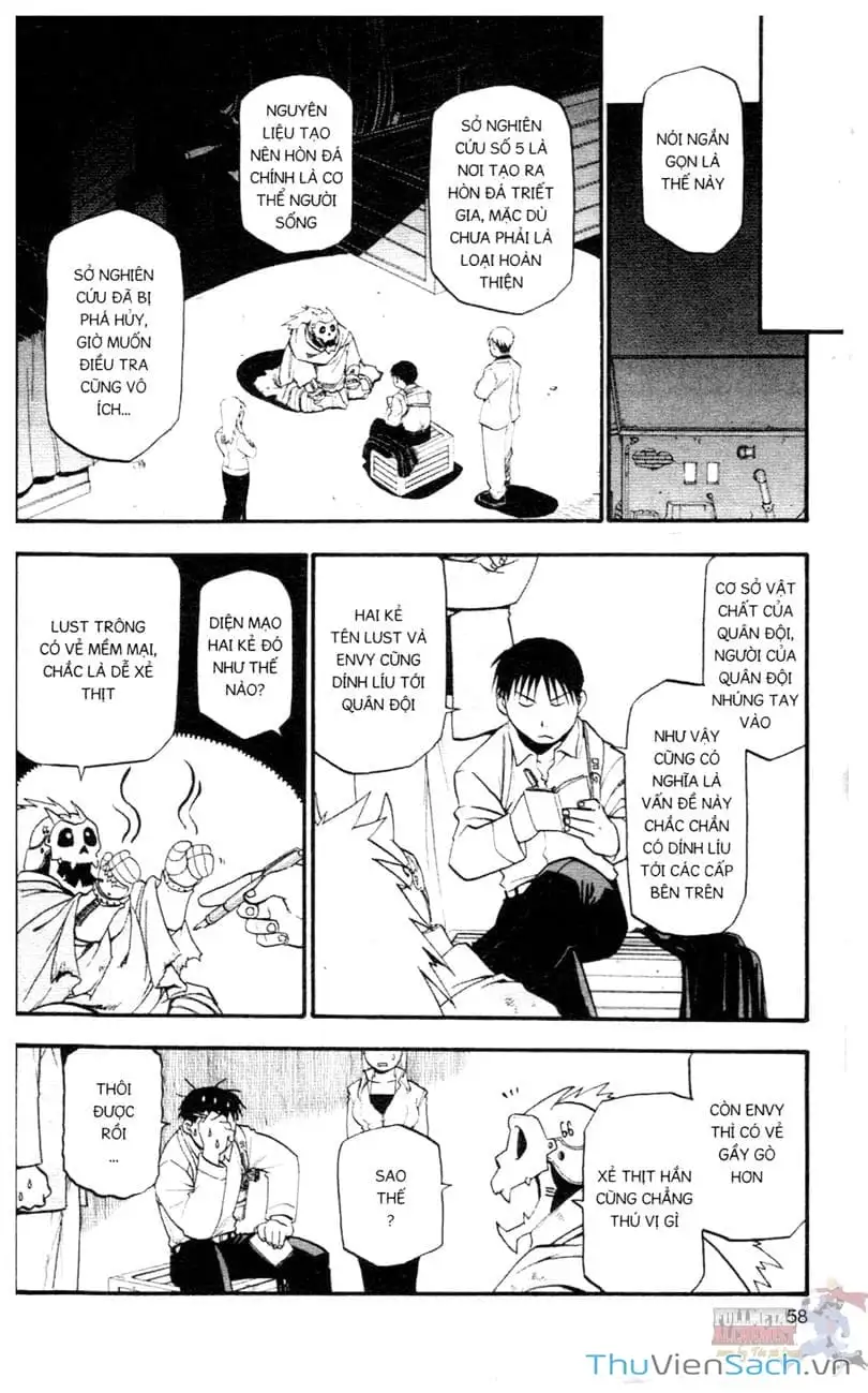 Truyện Tranh Giả Kim Thuật Sư trang 4