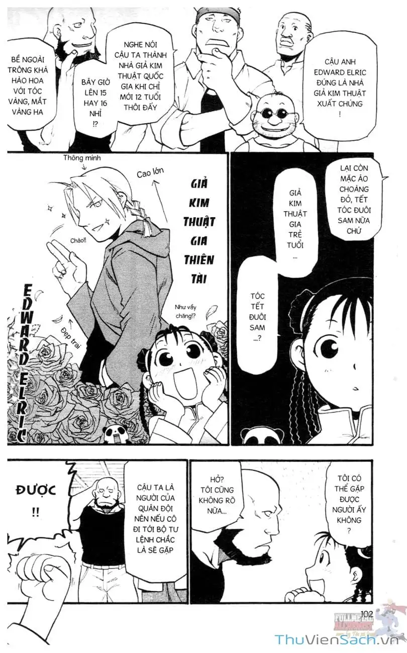 Truyện Tranh Giả Kim Thuật Sư trang 4