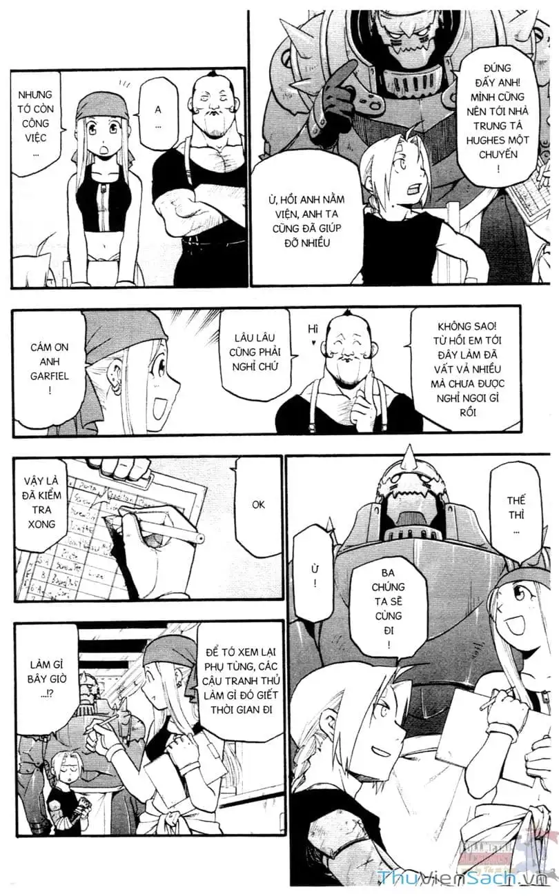 Truyện Tranh Giả Kim Thuật Sư trang 4