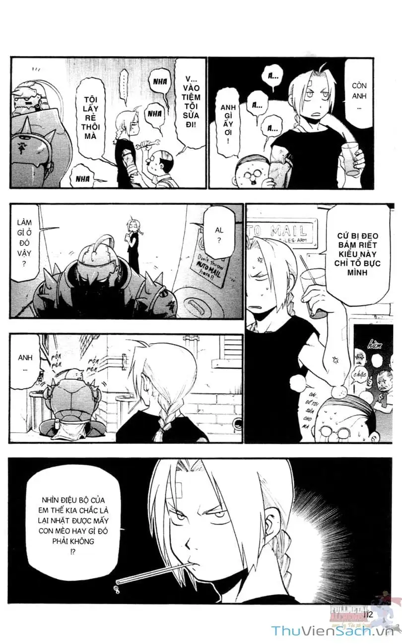 Truyện Tranh Giả Kim Thuật Sư trang 4