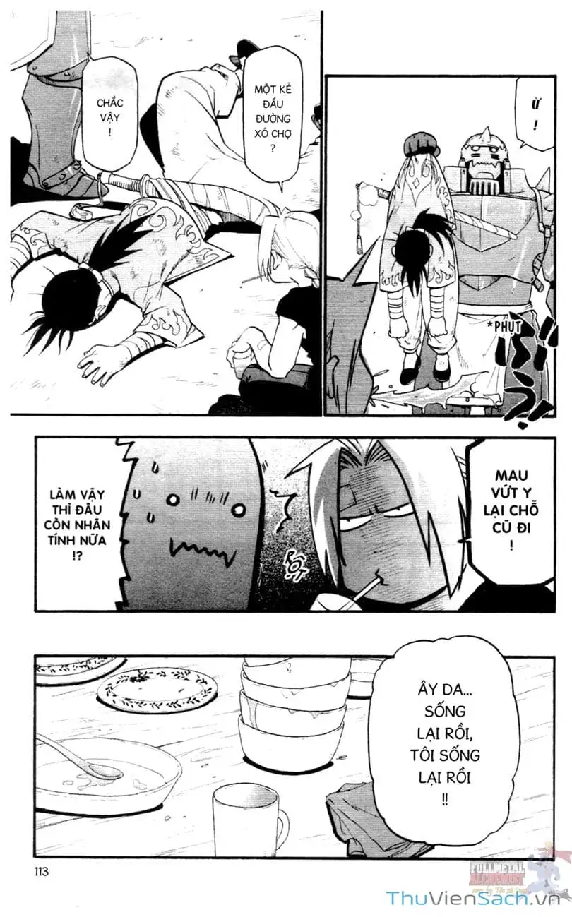 Truyện Tranh Giả Kim Thuật Sư trang 4