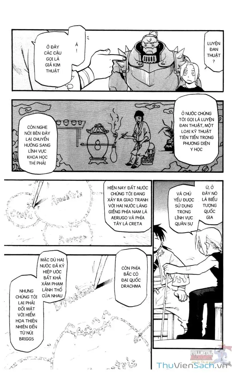 Truyện Tranh Giả Kim Thuật Sư trang 4