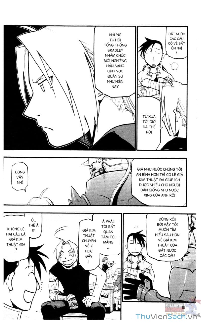 Truyện Tranh Giả Kim Thuật Sư trang 4
