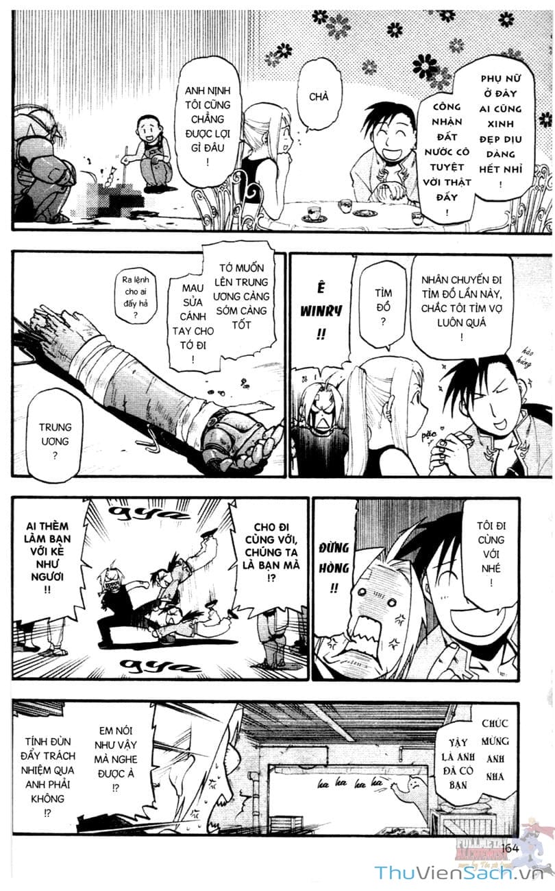 Truyện Tranh Giả Kim Thuật Sư trang 4