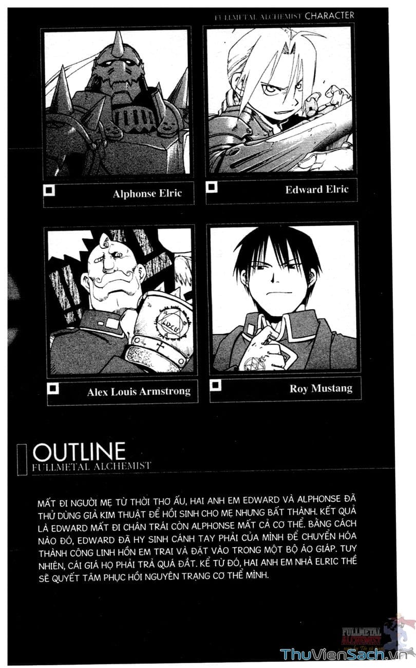 Truyện Tranh Giả Kim Thuật Sư trang 4