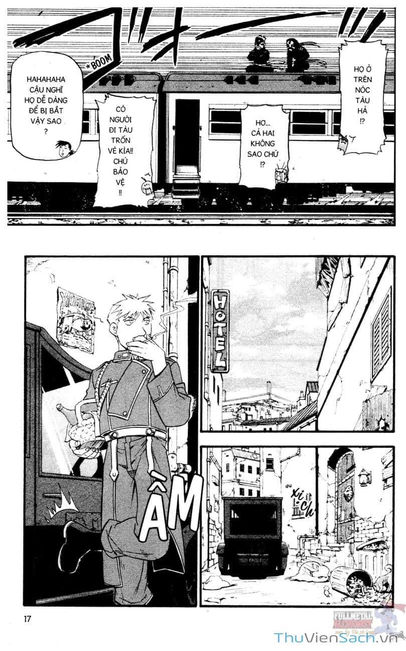 Truyện Tranh Giả Kim Thuật Sư trang 4