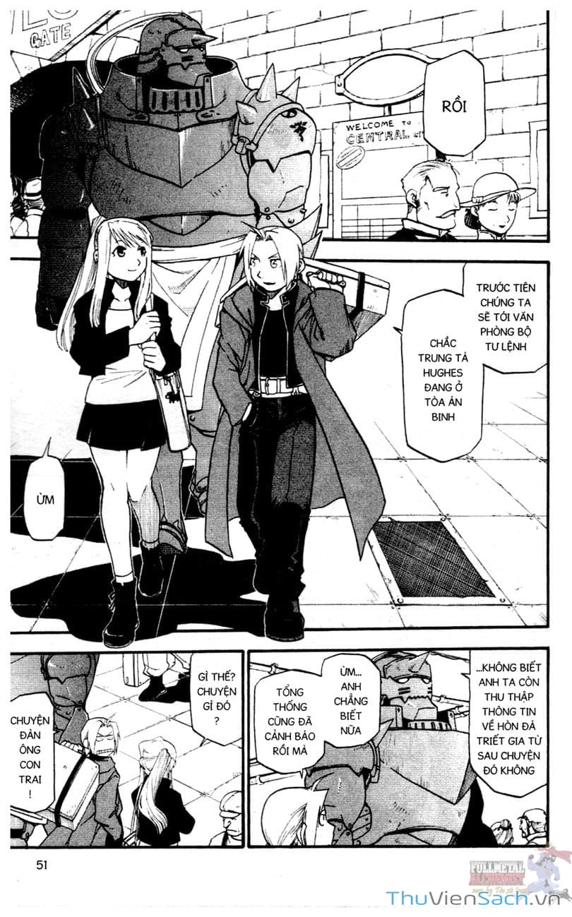 Truyện Tranh Giả Kim Thuật Sư trang 4