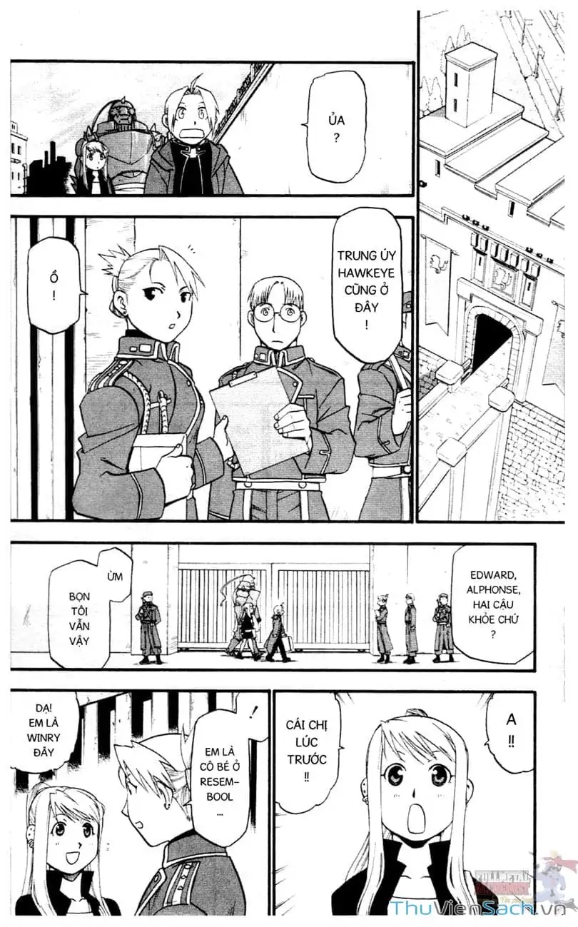 Truyện Tranh Giả Kim Thuật Sư trang 4