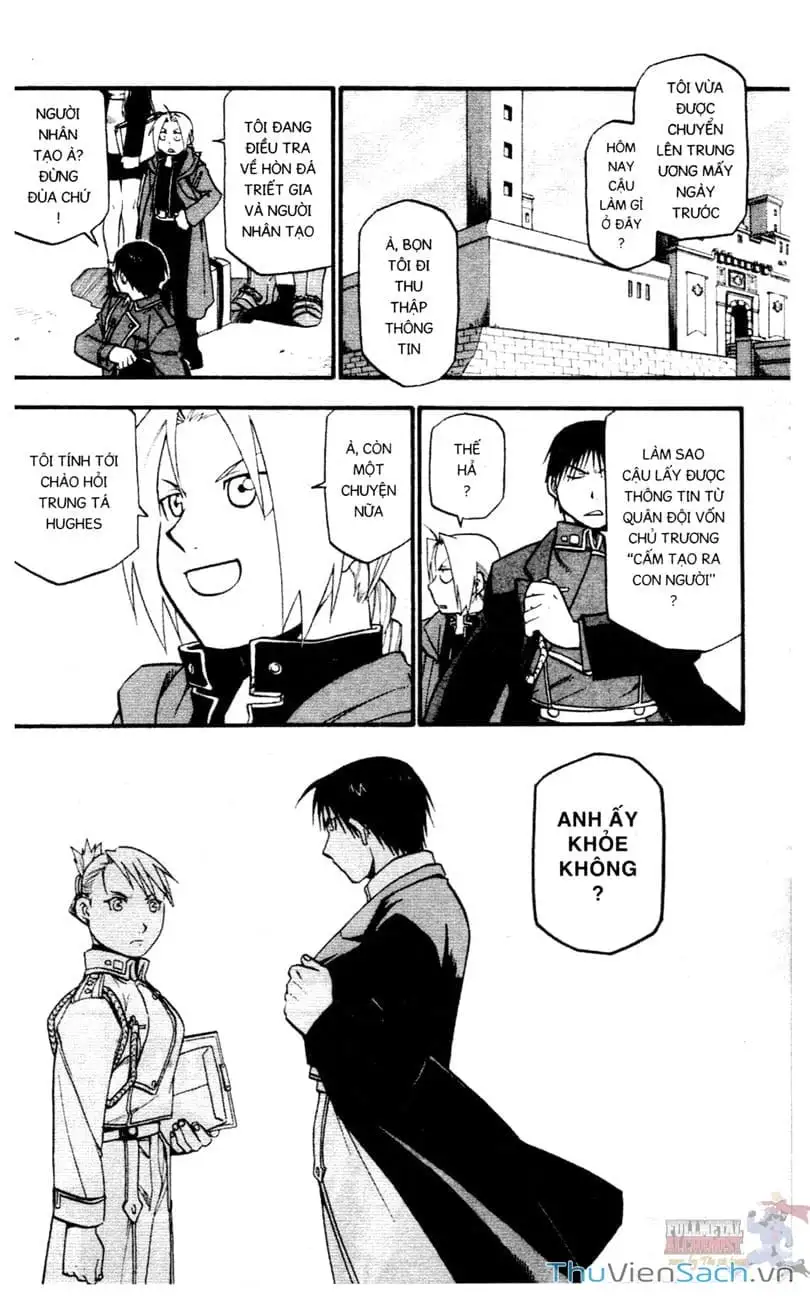 Truyện Tranh Giả Kim Thuật Sư trang 4