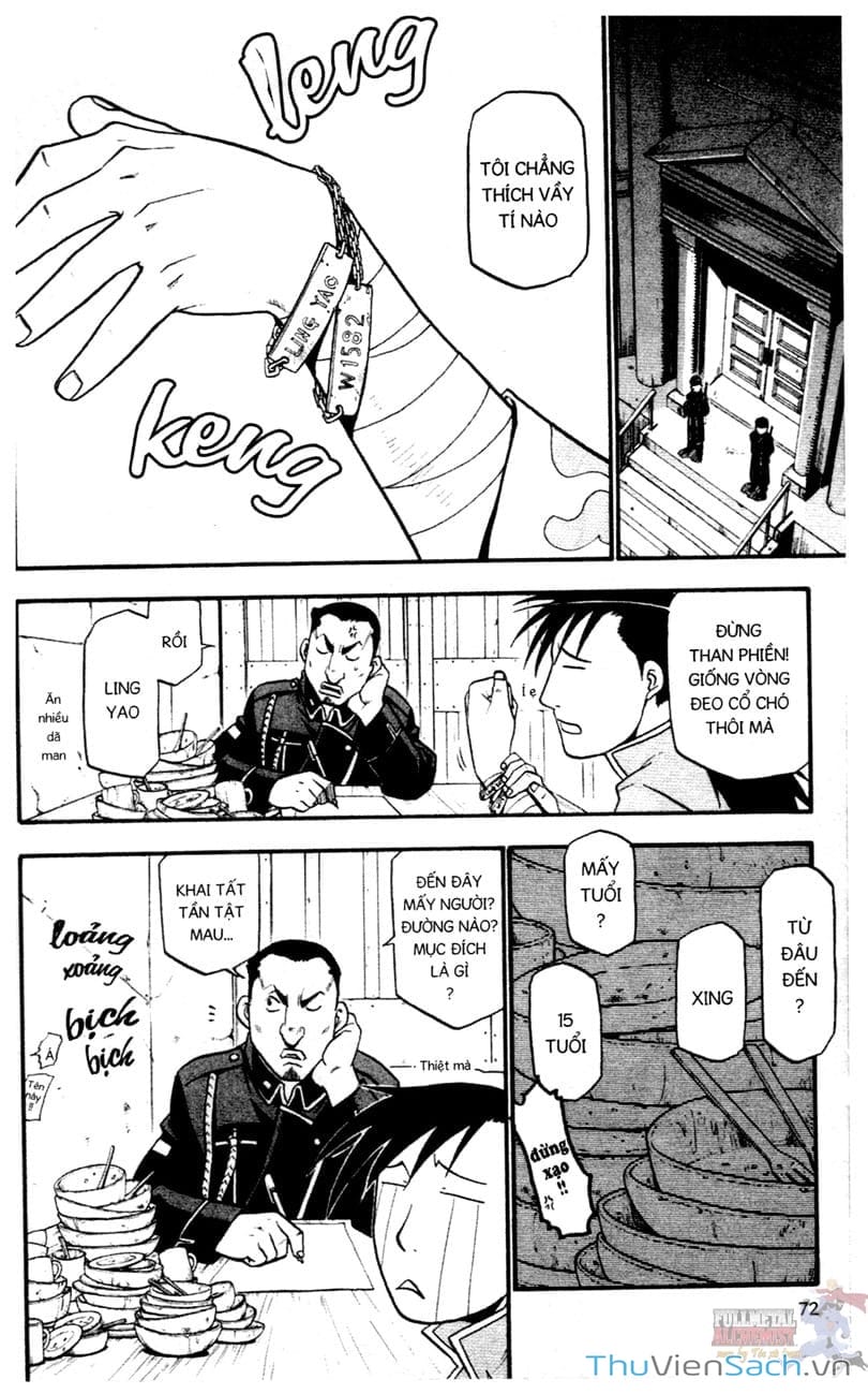 Truyện Tranh Giả Kim Thuật Sư trang 4