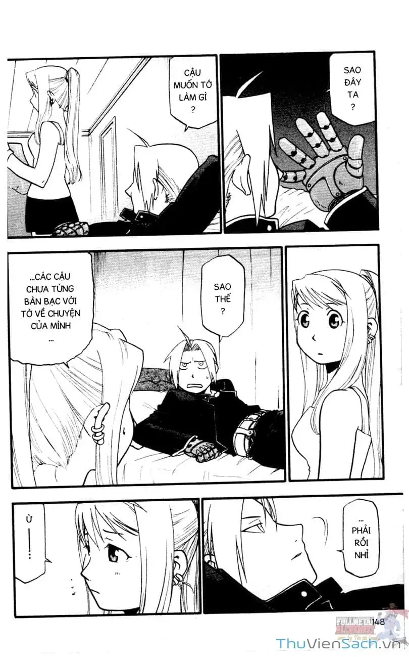 Truyện Tranh Giả Kim Thuật Sư trang 4