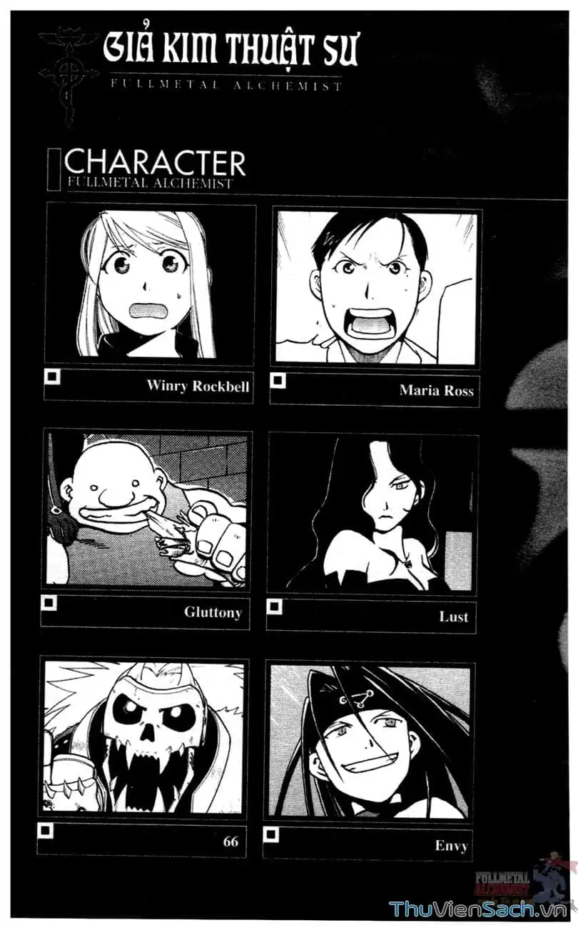 Truyện Tranh Giả Kim Thuật Sư trang 4