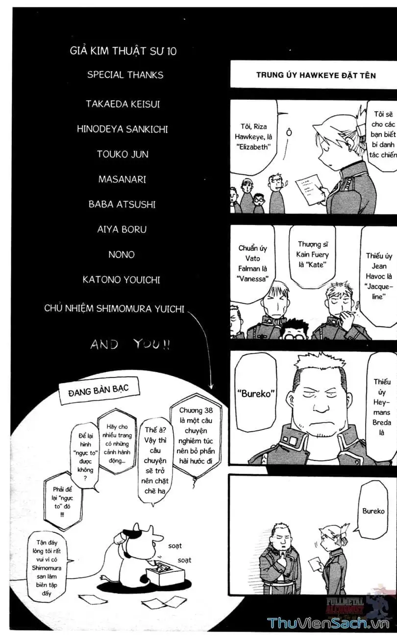 Truyện Tranh Giả Kim Thuật Sư trang 4