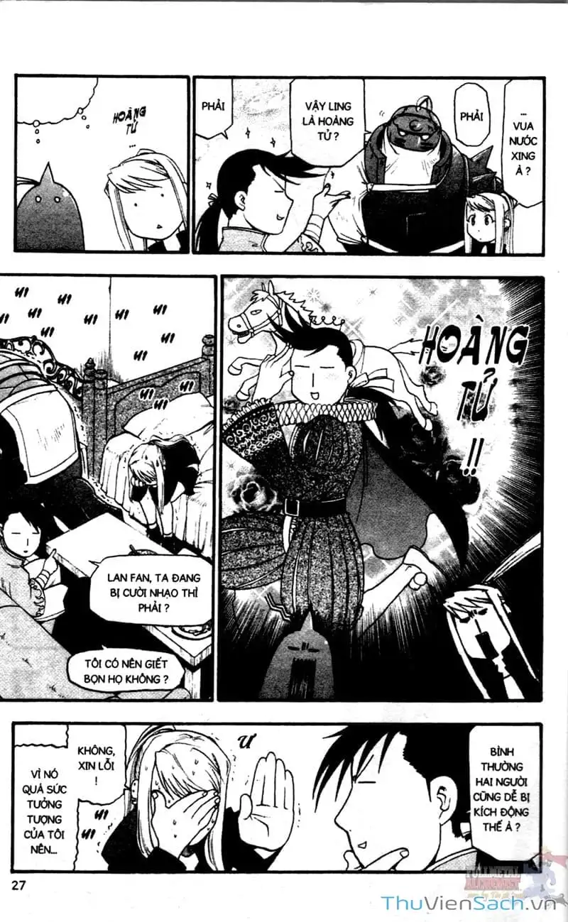 Truyện Tranh Giả Kim Thuật Sư trang 4