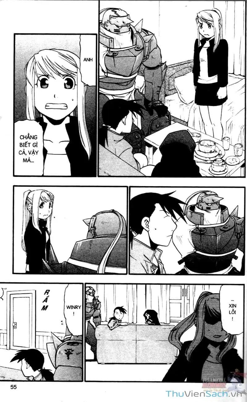 Truyện Tranh Giả Kim Thuật Sư trang 4