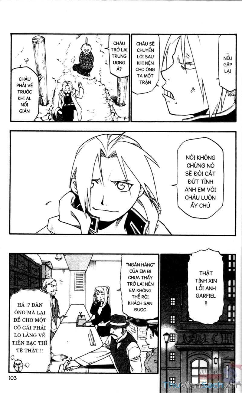 Truyện Tranh Giả Kim Thuật Sư trang 4