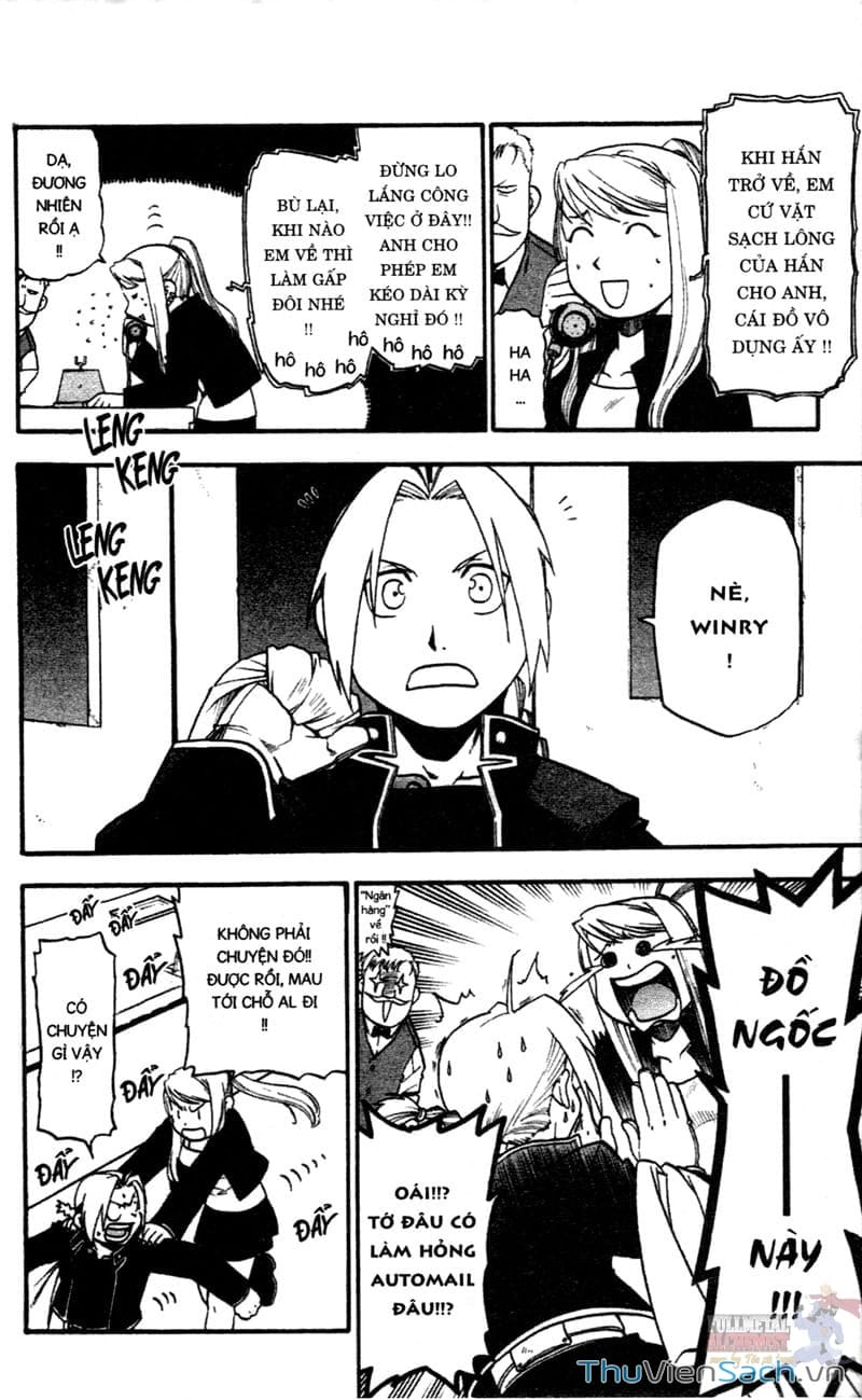 Truyện Tranh Giả Kim Thuật Sư trang 4