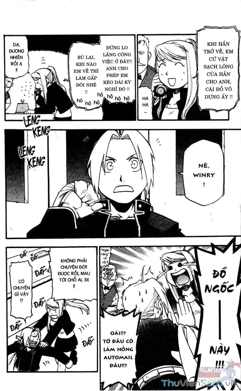 Truyện Tranh Giả Kim Thuật Sư trang 4