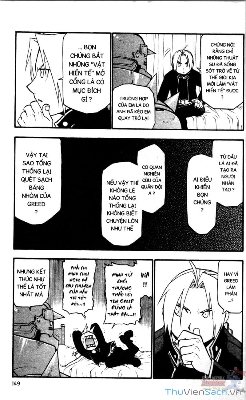 Truyện Tranh Giả Kim Thuật Sư trang 4