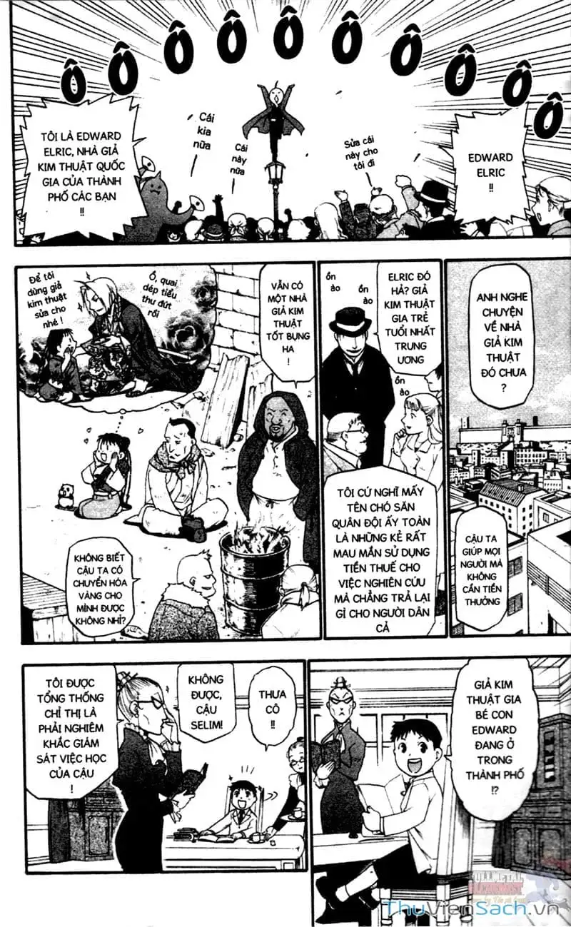 Truyện Tranh Giả Kim Thuật Sư trang 4