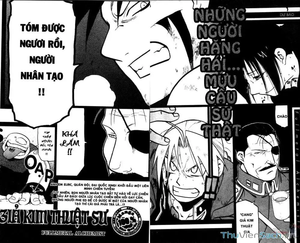 Truyện Tranh Giả Kim Thuật Sư trang 4