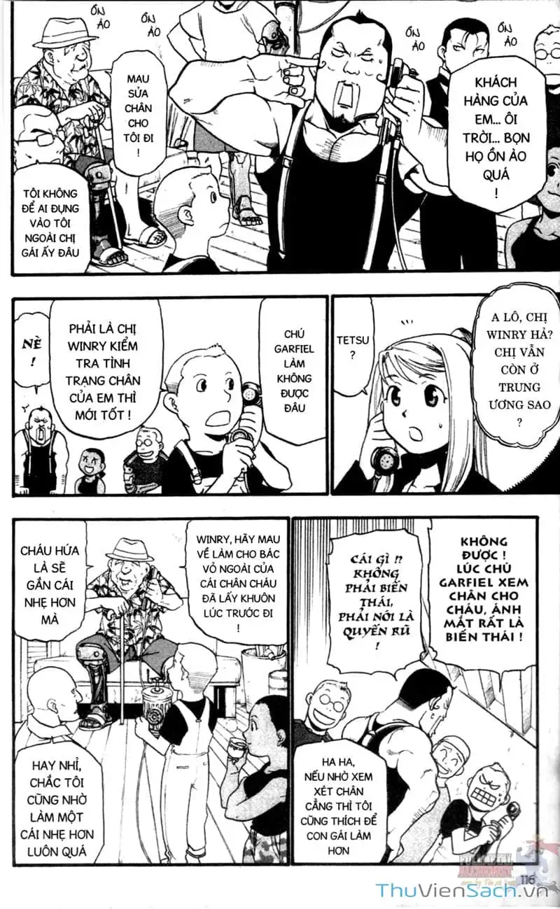 Truyện Tranh Giả Kim Thuật Sư trang 4