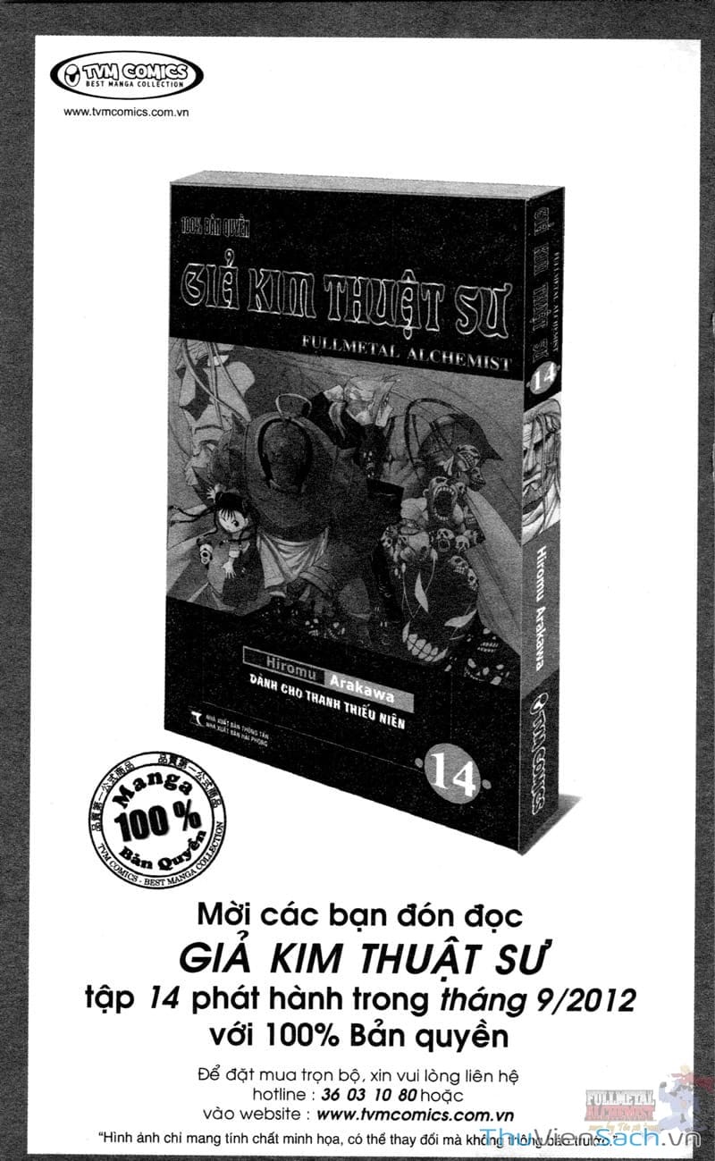 Truyện Tranh Giả Kim Thuật Sư trang 4