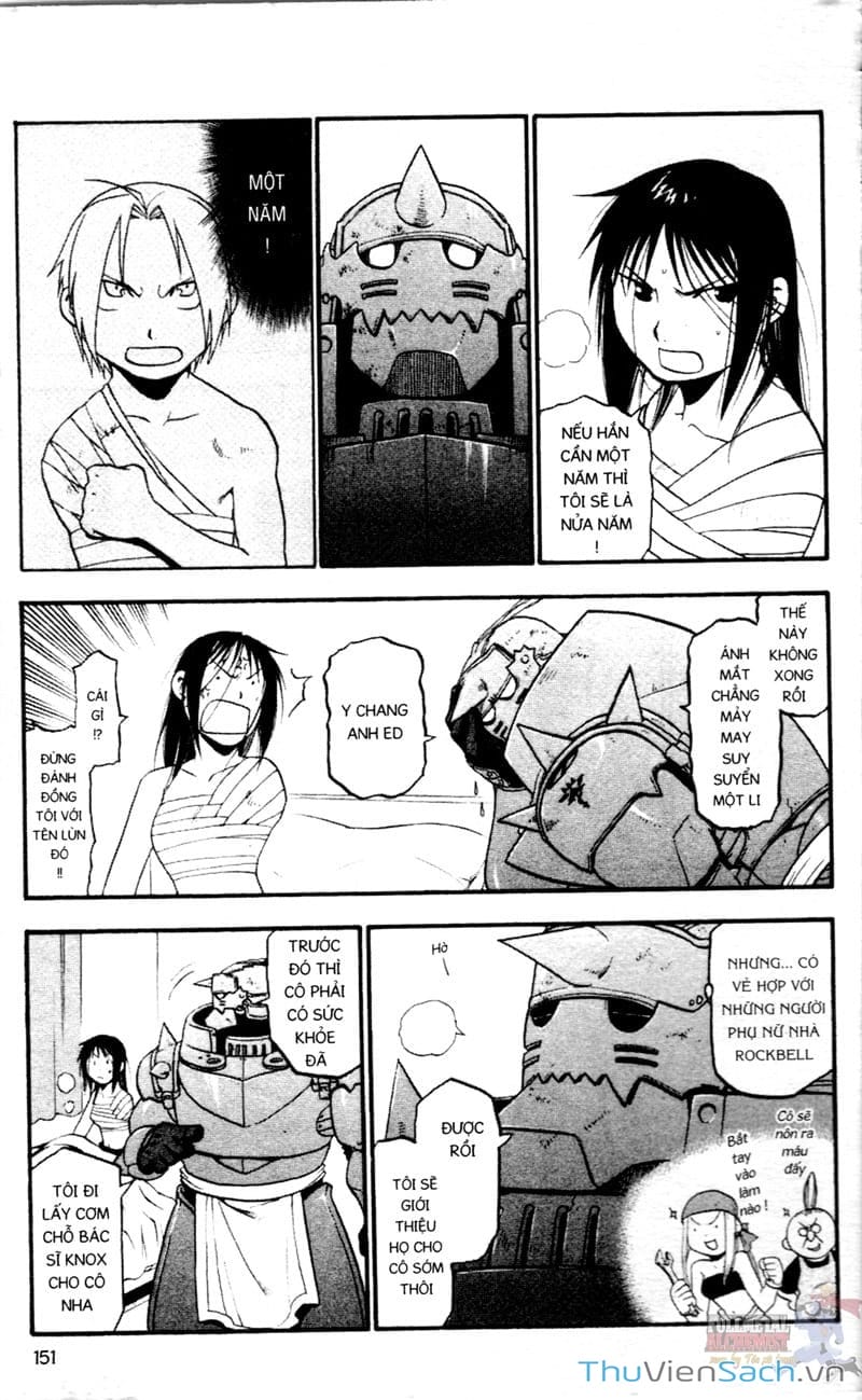 Truyện Tranh Giả Kim Thuật Sư trang 4