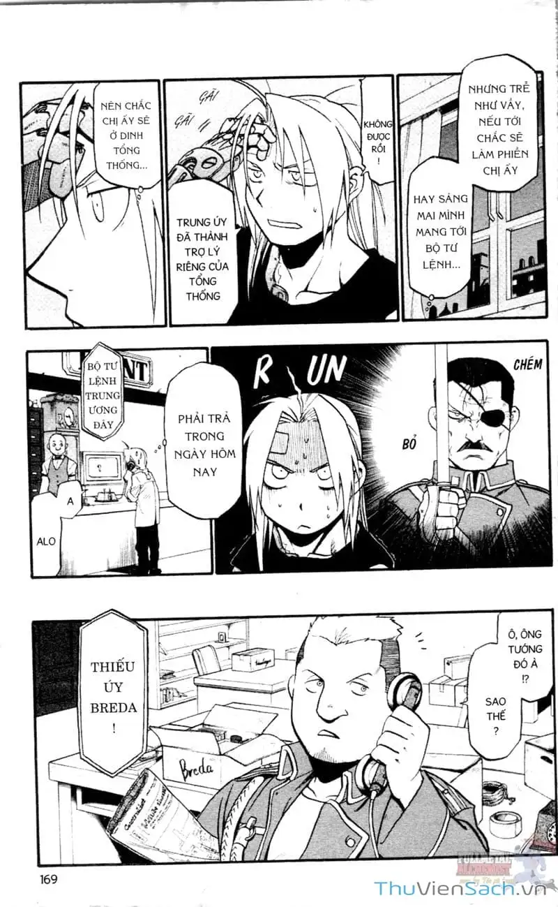 Truyện Tranh Giả Kim Thuật Sư trang 4