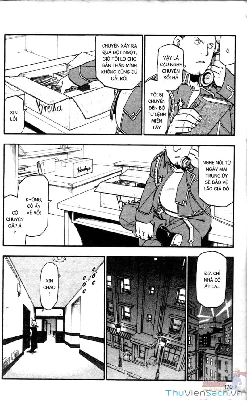 Truyện Tranh Giả Kim Thuật Sư trang 4
