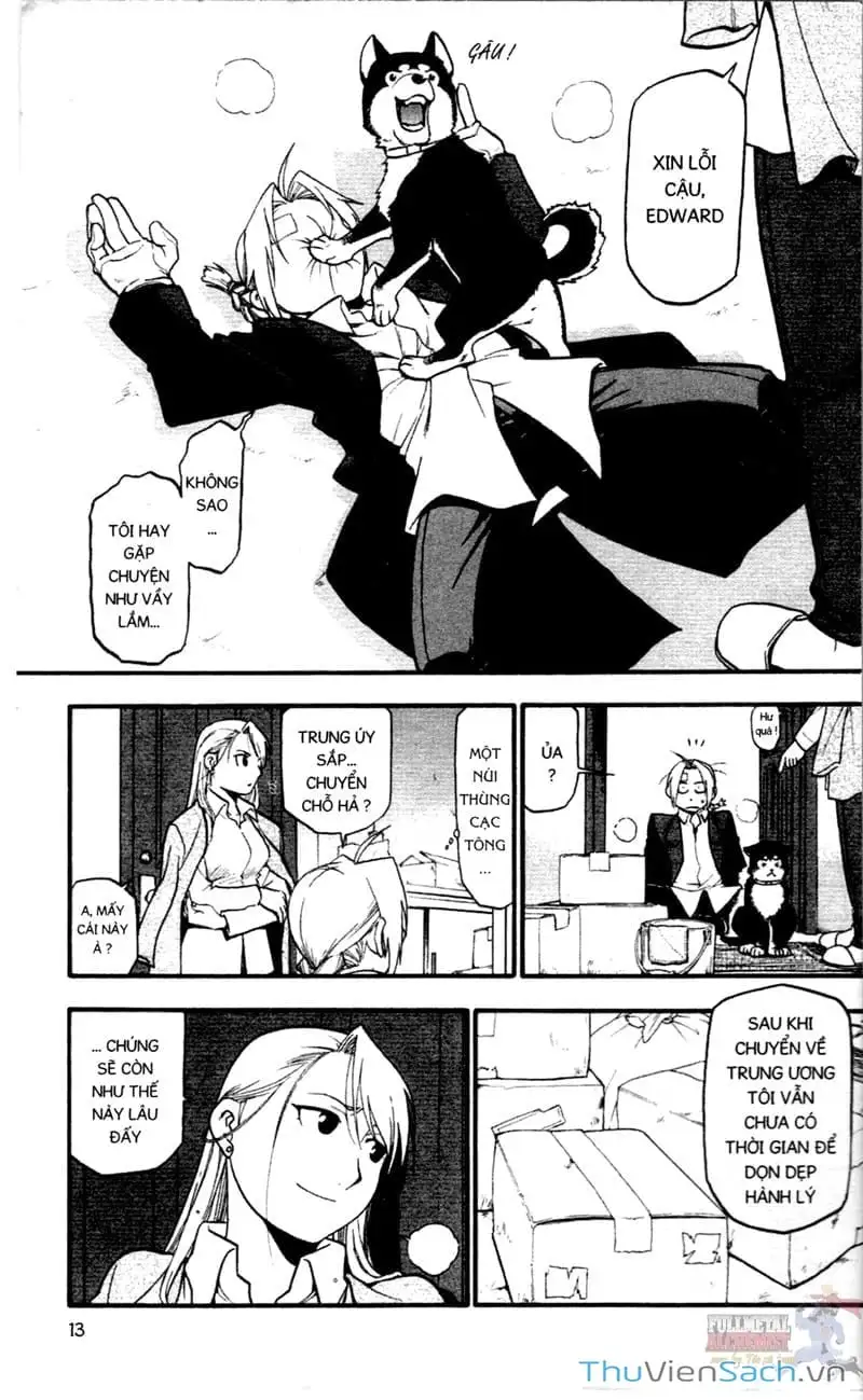 Truyện Tranh Giả Kim Thuật Sư trang 4