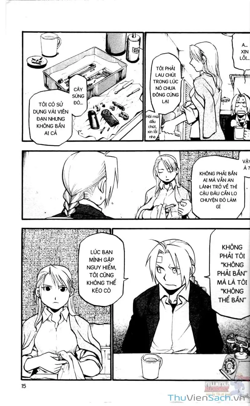 Truyện Tranh Giả Kim Thuật Sư trang 4