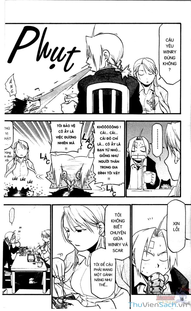 Truyện Tranh Giả Kim Thuật Sư trang 4