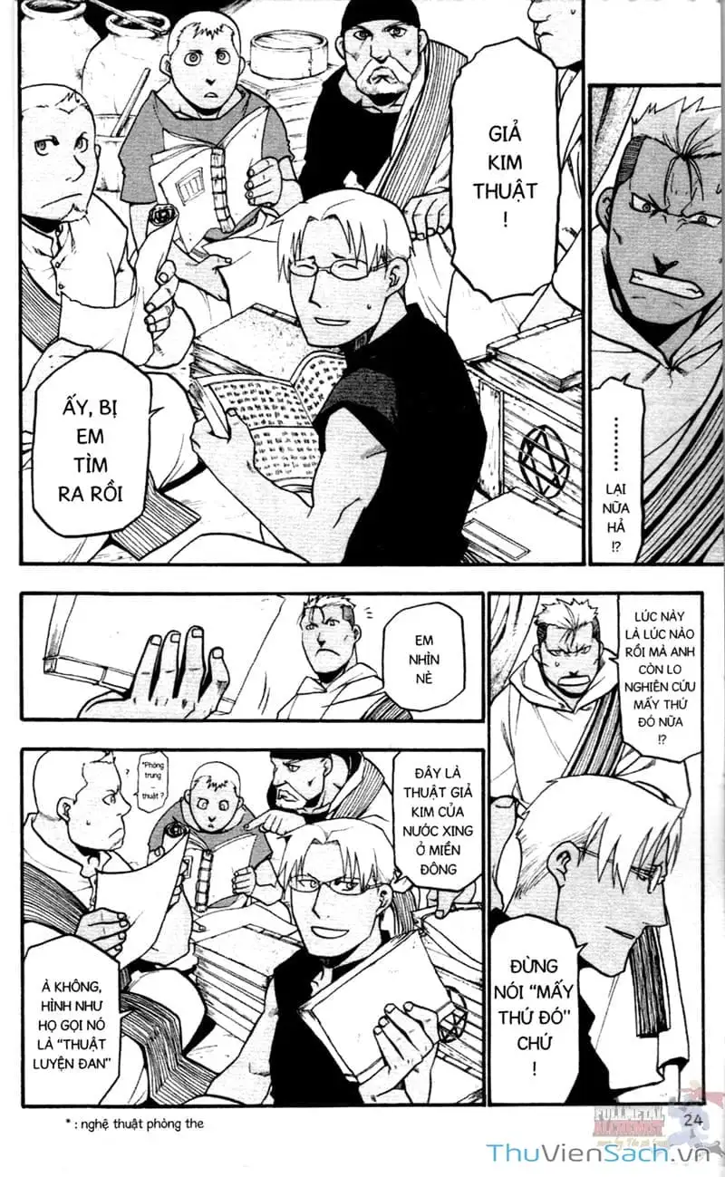 Truyện Tranh Giả Kim Thuật Sư trang 4