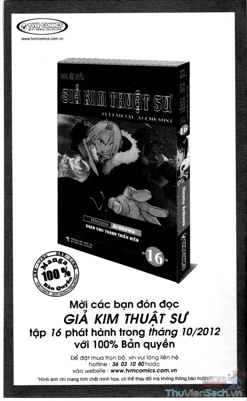 Truyện Tranh Giả Kim Thuật Sư trang 4