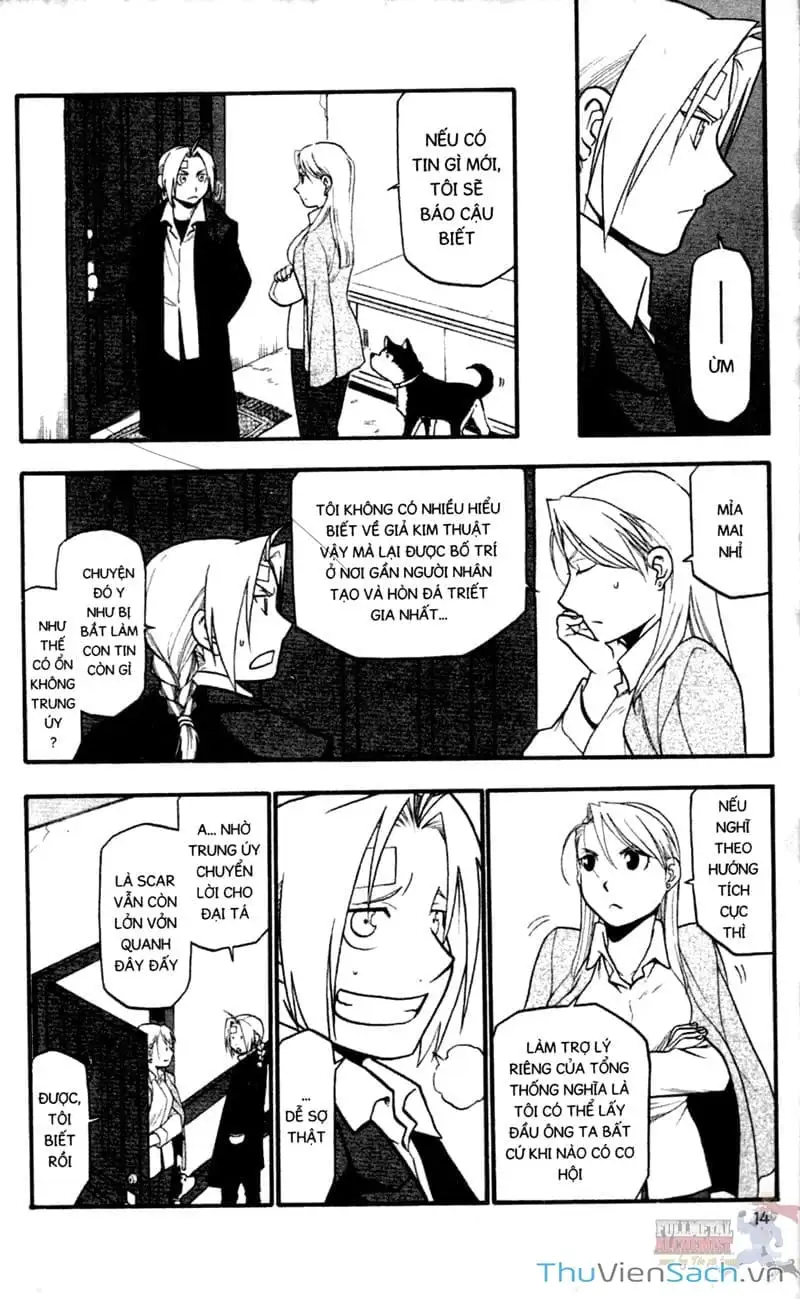 Truyện Tranh Giả Kim Thuật Sư trang 4