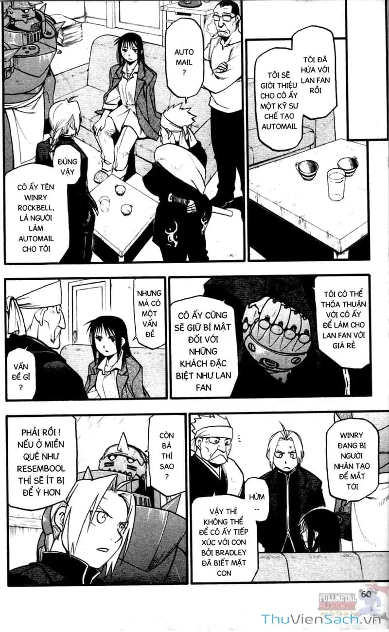 Truyện Tranh Giả Kim Thuật Sư trang 4