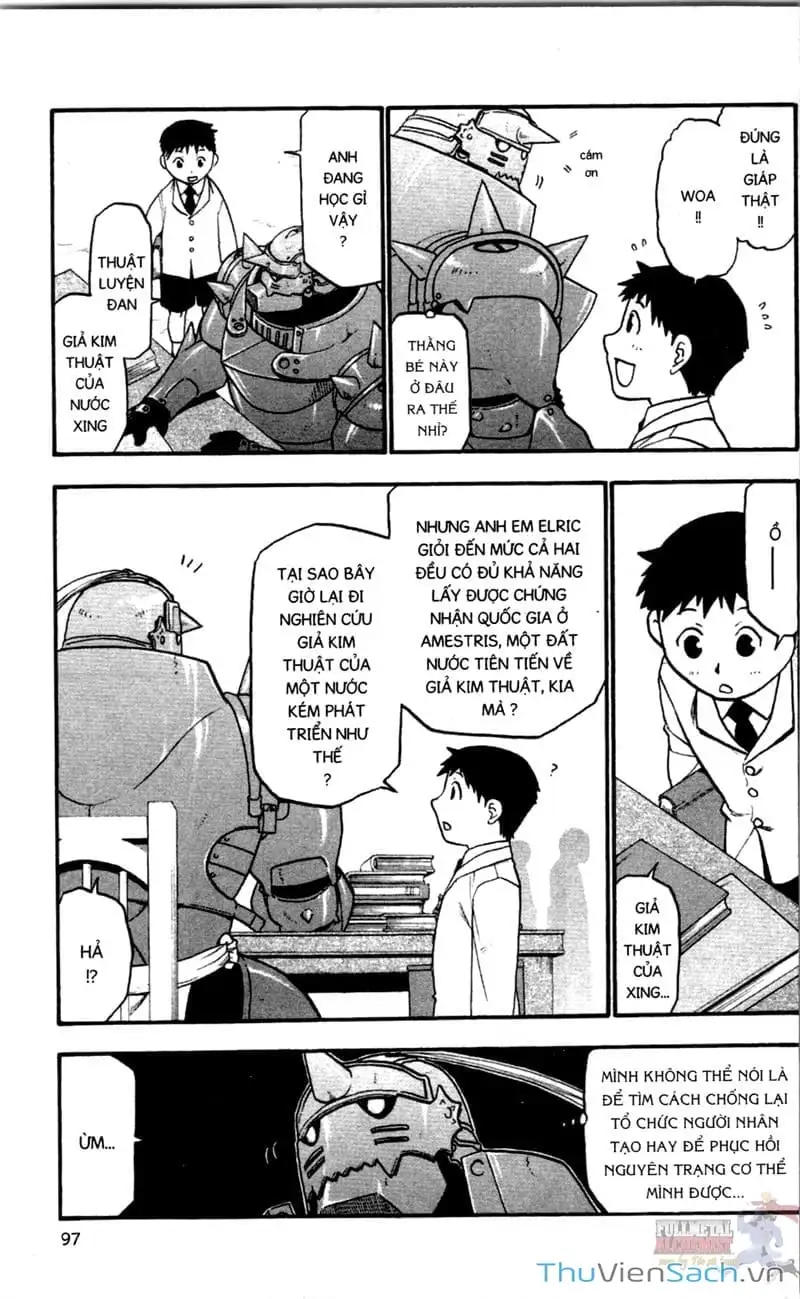 Truyện Tranh Giả Kim Thuật Sư trang 4